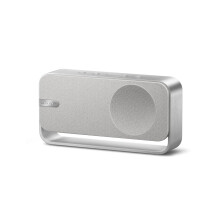 Bose SoundLink Altavoz Home, Premium, Portátil y Wireless Bluetooth, Hasta 9 Horas de Batería, Plateado Claro