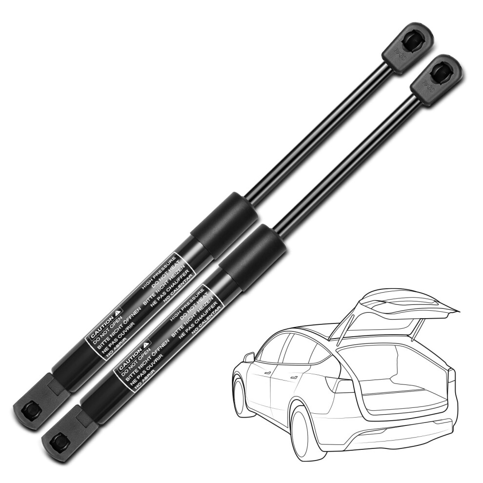 Yhtauto 2Pcs Rear Trunk Lid Lift Supports Struts Gas Spring Shocks Replacement For 2004-2008 Pontiac Grand Prix 651354317018
