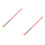 2 Pieces Eye Shadow Brush Miss Eyeshadow Tool Brushes For Makeup 6