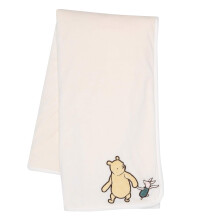 Couverture en polaire ultra douce Lambs & Ivy Disney Baby Winnie l'Ourson - Crème