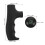 5Pcs Universal Black Hiking Cane Handles with Compass for Backpacking 11
