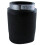 Uni Filter UP4229 Schwarzer Universal Urethan Flansch Gerade Clamp-On Pod Filter 1