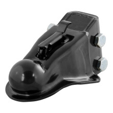 CURT 25330 Verstelbare Trailerkoppeling, 2-5/16-Inch Hitchbal, 14.000 lbs , Zwart