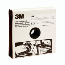 3M Utility Cloth Roll 314D, 1 in x 50 yd P150 J-vægt, Maroon