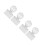 4Pcs Transparent Eye Shadow Stamper Press Tool for Blush & Highlighter 7