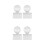 4Pcs Transparent Eye Shadow Stamper Press Tool for Blush & Highlighter 8