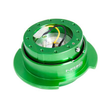 Kit de Liberación Rápida NRG Innovations SRK-250GN (Cuerpo Verde/Anillo de Cromo de Titanio), Gen 2.5