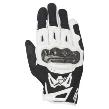 Alpinestars SMX-2 Air Carbon V2 Læder Street Handsker-Sort/Hvid-XL