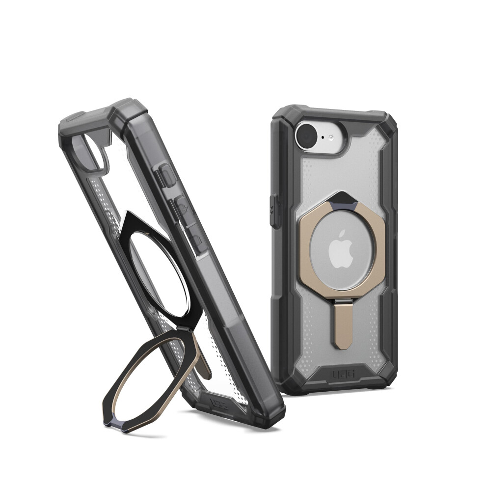Urban Armor Gear Uag Designed For Iphone 16E Case With Built-In Kickstand Plasma Xte - Compatible With Magsafe Rugged Military Grade Drop Proof Protec 840283917325