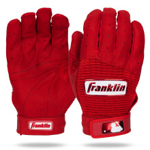Franklin Sports MLB Batting Gloves - Pro Classic Baseball + Softball - Rød - Voksen Medium