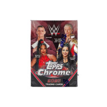 Caja de Cartas de Colección Topps Chrome WWE 2025 7-Pack Blaster