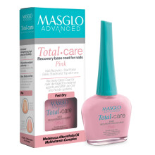 MASGLO Advanced Nail Recovery Base, Styrkende & Tykkende Behandling, Hurtigttørrende Formel