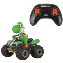Carrera RC Nintendo Mario Kart Quad 1:40 Skala 2.4 GHz Mini Radiostyret Bil - Yoshi
