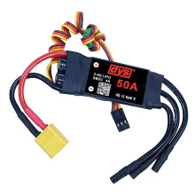 DYS 50A 2-6S Brushless ESC med 5V/4A SBEC, XT60 & 3.5mm stik til RC fly og helikopter