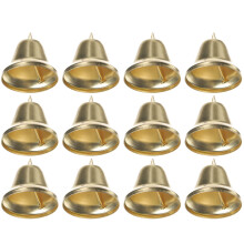 12Pcs Rustic Metal Cow Horse Sheep Bells for Crafts and Grazing