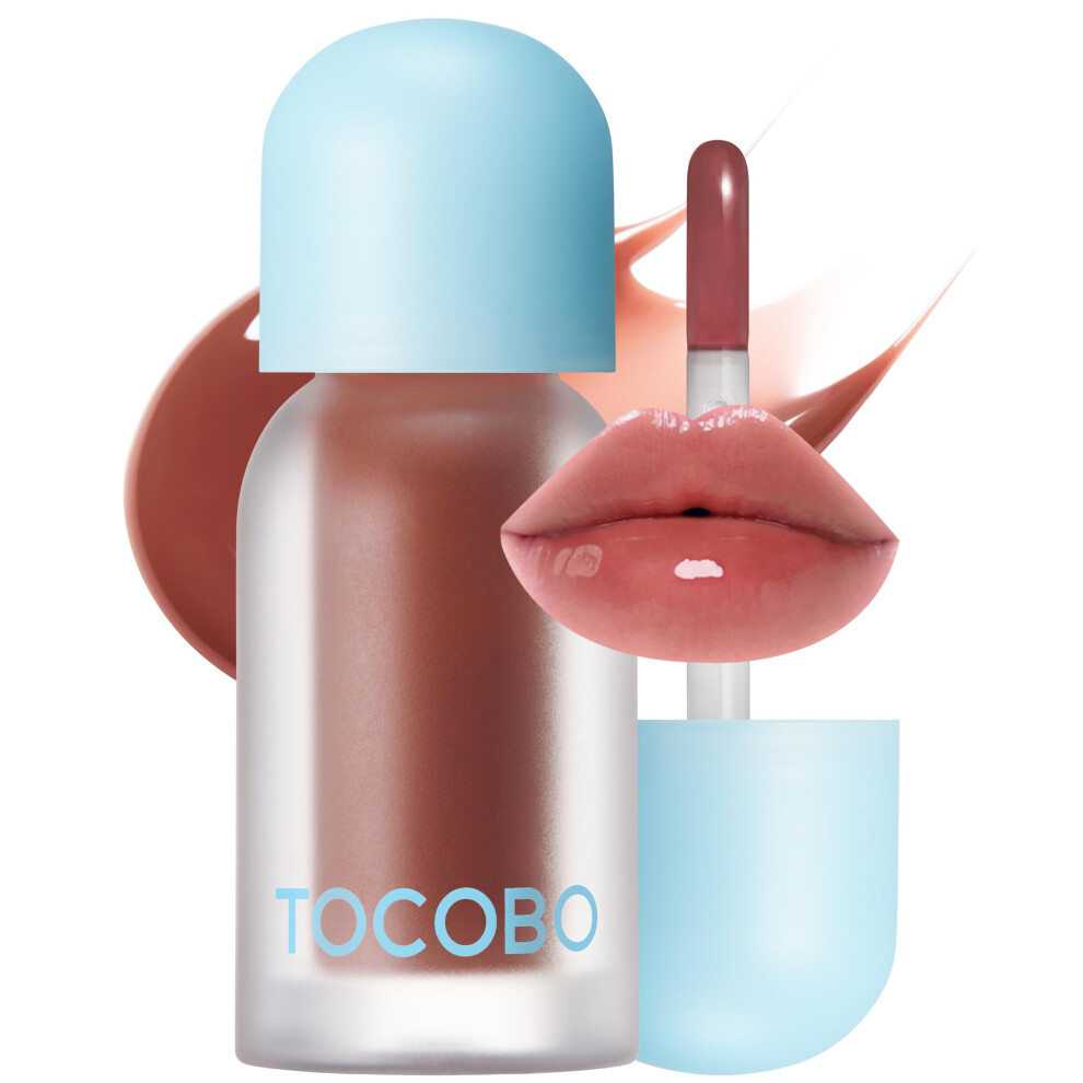 Tocobo Juicy Berry Plumping Lip Oil 13 Choco Berry - Image 5