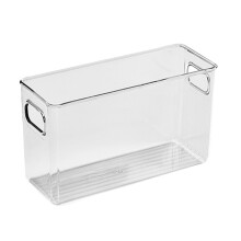 Klare PET-Handyhülle Box - Rechteckiger Aufbewahrungsbehälter für Schreibtisch & Schrank