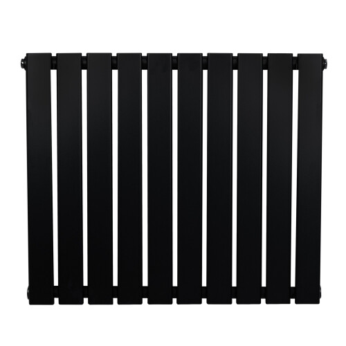 Flachheizkörper – 600mm x 700mm – Schwarz 1