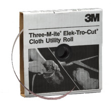 3M Utility Cloth Roll 211K, 100 J-vægt, 1-1/2 in x 50 yd, ASO, Fleksibel