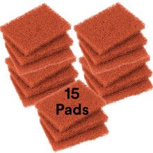 3M Scotch-Brite Griddle Cleaning, Quick Clean Heavy Duty Scour Pad, 4" x 5.25" Pads/Pack, For Baked On Food and Cooking Oils, Use on Hot or Cool Gridd
