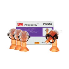 3M Accuspray Paint Spray Gun Nozzle Refills for PPS 2.0, 26614, 1.4 mm, Orange, Use with PPS 2.0 Spray Gun System for Like-New Paint Spray Performance