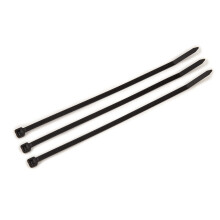 3M Standard Cable Tie CT8BK50-M, Black/Nylon, 50 lbs., 0.18 in x 7.60 in (Pack of 1000)