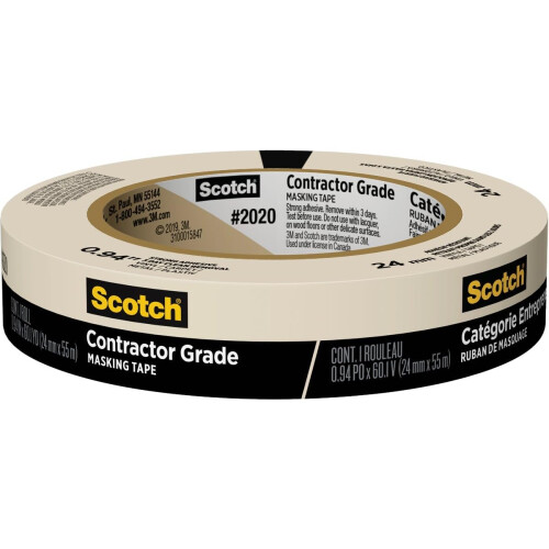 3M 3M 2020-24A 1" Scotch Malerkrepp