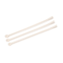 3M Miniature Cable Tie CT6NT18-M, Natural/Nylon, 18 lbs., 0.10 in x 6.10 in (Pack of 1000)