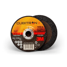 3M Depressed Center Grinding Wheel, (78468-Q), T27, 4 in x 1/4 in x 5/8 in