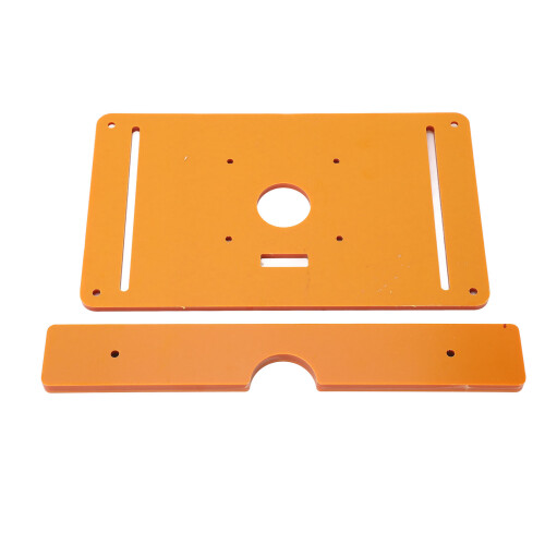 Router Table Plate for Woodworking Insert, Engineering Plastic Accessories