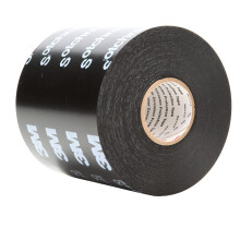 3M Scotchrap All-Weather Corrosion Protection Tape 50, Printed, 4" Width, 100 Foot Length (Pack of 1)