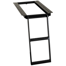 Buyers Products 5232000 Scivolo Retrattile Nero a 2 Gradini per Camion