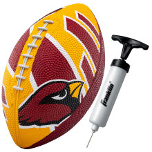 Franklin Sports NFL Football Arizona Cardinals - Mini 8.5" en Caoutchouc - Idéal pour Enfants - Logos et Couleurs d'Équipe