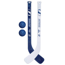 Juego de Palos de Hockey Mini Tampa Bay Lightning NHL - Set de Hockey para Niños