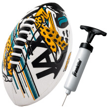 Franklin Sports NFL Jacksonville Jaguars Voetbal - Mini Jeugdvoetbal - 8.5" Bal - SPACELACE Grip
