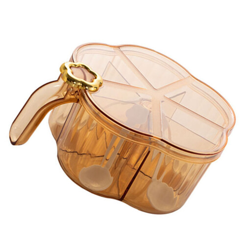 5-Compartment Clear Spice Box