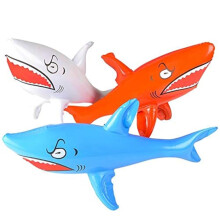 Rhode Island Novelty 24 Tommer Haj Inflatable, Sæt af 6 Assorterede