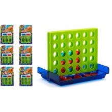 JA-RU Bærbar Tic Tac Toe Mini Spil (6 Pak) Rejsetøj til Børn. Bil & Fly Aktiviteter. Bulk Gave & Julegave