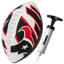 Franklin Sports NFL Houston Texans Voetbal - Jeugd Voetbal - Mini 8.5" Rubberbal - Perfect voor Kinderen