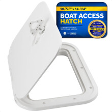 Five Oceans Bootluik, Off-White, Sluitende Slam Latches, 10-7/8-Inch x 14-3/4-Inch - FO2078