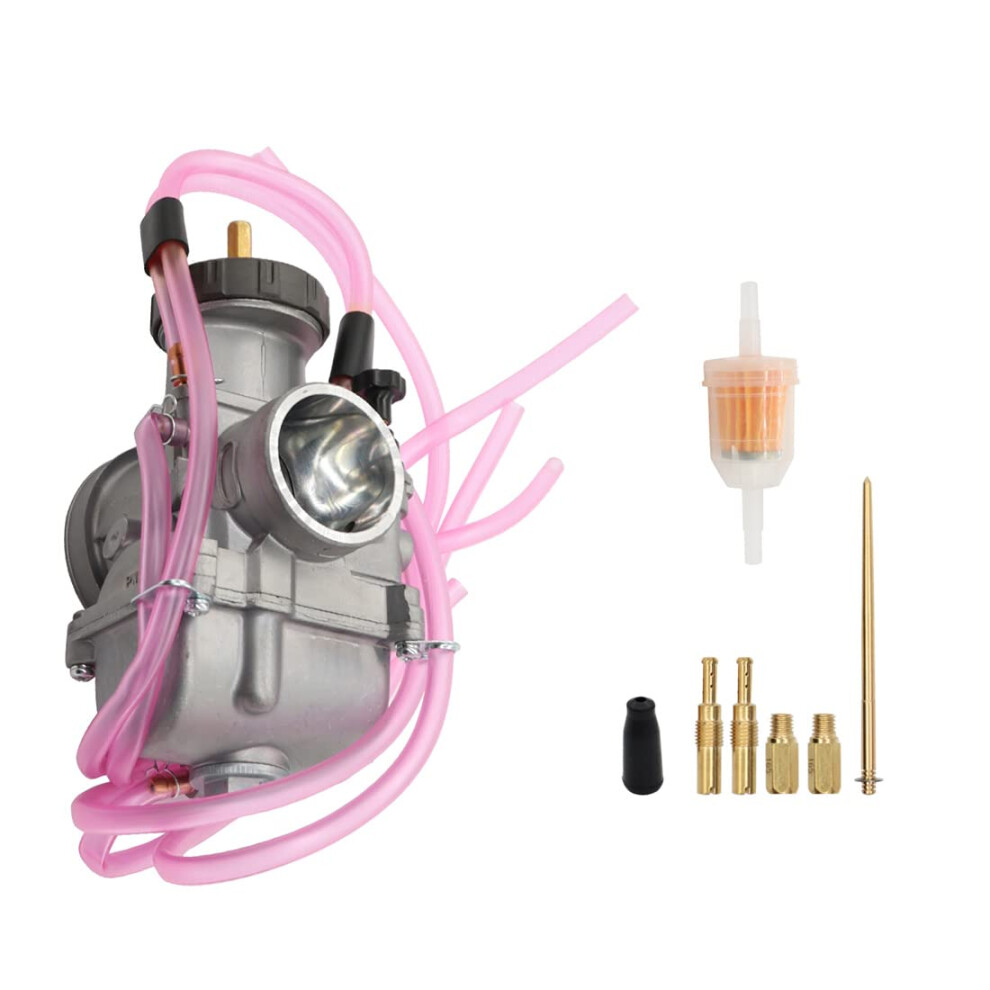 Nakkaa Carburetor Carb Kit Replacement For Rm125 Rm250 Cr250 Cr250r Cr500r Kx125 Kx250 Yz250 Atv Engines Carburetor Pwk38 38Mm 1978-2002 754131305946