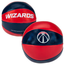 Franklin Sports NBA Washington Wizards Mini Basketballs - 2 Pack for Kids - Soft Indoor Hoops
