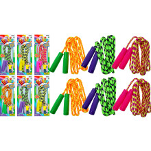 JA-RU 7ft Justerbar Hoppe Seil til Børn (6-Pack) - Nylon Flettet Seil til Børn | Legetøj til Legeplads & Frikvarter