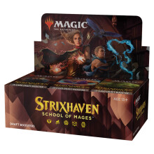 Magic: The Gathering Strixhaven Caja de Refuerzos Draft | 36 Paquetes (540 Cartas de Magic), Marrón