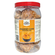 Jaggery, Goor (Cane Sugar) 1kg - Natural Sweetner, Sugar Alternative - Great Natural Replacement for White Sugar - Unrefiened