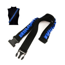 TORMEN Kogel Schouderband Darts Bandolier, Geschikt voor Nerf Elite Serie Lederen Case Riem Kit-Blauw Zwart