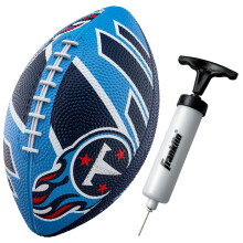 Franklin Sports NFL Tennessee Titans Voetbal - Jeugd Voetbal - Mini 8.5" Rubberbal - Perfect voor Kinderen