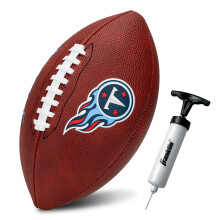 Franklin Sports NFL Tennessee Titans Ball - Football Jeune Taille Officielle - Logo & Couleurs NFL
