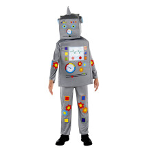 Dress Up America Robot Kostume til Børn (Toddler 4)