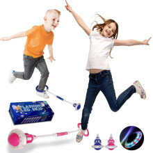 Rocket Flits LED Enkel Skippen Leuke Jumping Cadeau voor Kinderen 5-10+ Geen Batterij Nodig